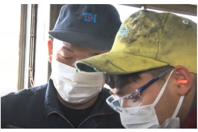 東海ダイカスト株式会社 指導風景